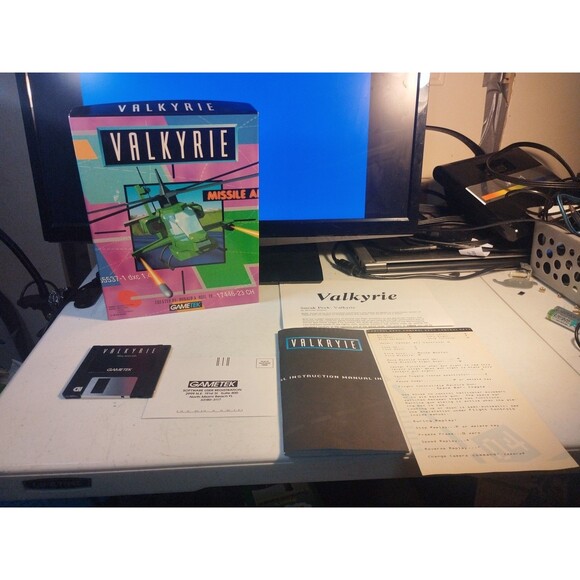 Valkyrie - Vintage 1993 - GameTek - Apple Macintosh Game - 3.5 Floppy Disk - CIB - Picture 1 of 5